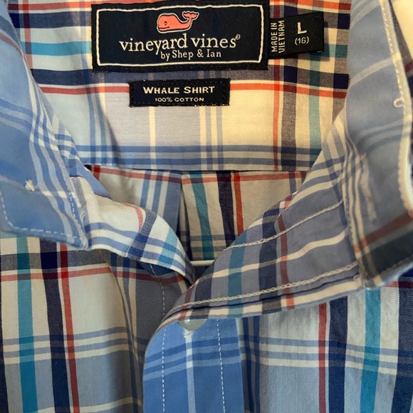Vineyard Vines Other - Vineyard Vines Boys Plaid Button Down size L (16)